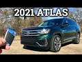 SO SPACIOUS! Updated 2021 Volkswagen Atlas Review & Drive