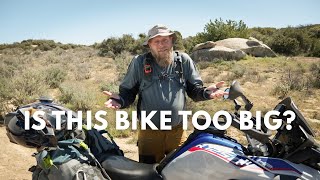 Why Ride Such a Big Bike Offroad? BMW R1250GS & Ducati Multistrada V4 Rally / Too Big for ADVENTURE