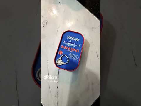 canned mackerel #shorts