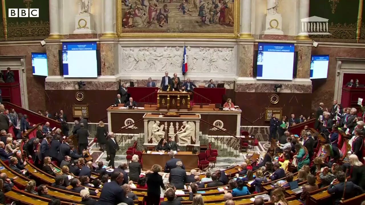 More French anti-government protests over pension reforms - BBC News