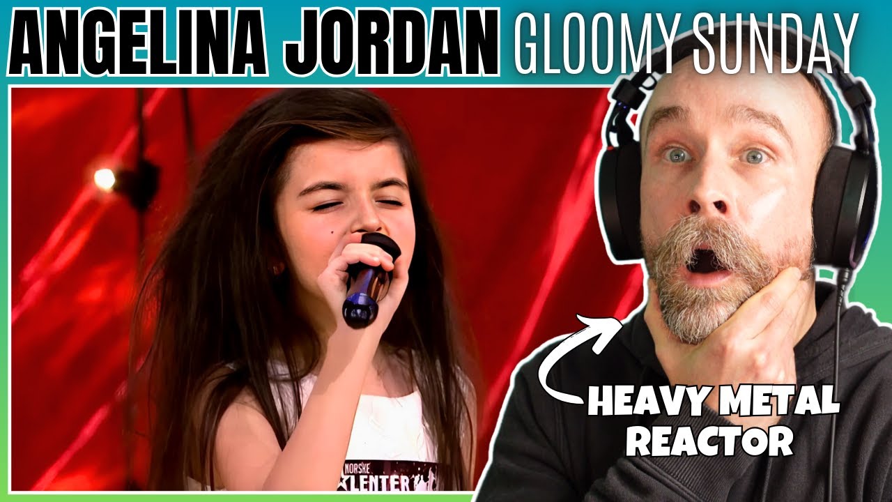 Angelina Jordan - "Gloomy Sunday" Reaction: SHE IS HOW OLD?!?