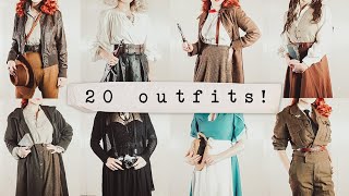 20 (vintage) Outfits Based on Fictional Characters!