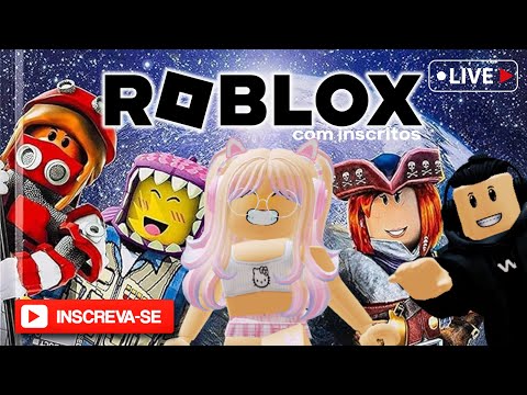 LIVE Jogando Roblox