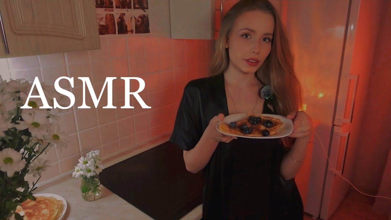 АСМР ГОТОВИМ БЛИНЧИКИ 🥞 | ASMR COOKING PANCAKES 🔥