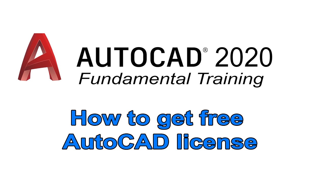 AutoCAD 2020  Fundamental Training  How to get AutoCAD 2020 free License  Tagalog