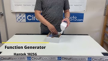 Unboxing Hantek 1025G Arbitrary Function Generator