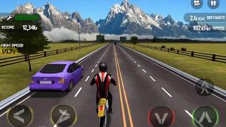 Race the Traffic Moto - E08, Android GamePlay HD screenshot 2