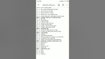 উন্মুক্ত এসএসসি সংক্ষিপ্ত সিলেবাস বিজ্ঞান,BOU SSCshort Syllabus Science,বাউবি এসএসসি সিলেবাস বিজ্ঞান