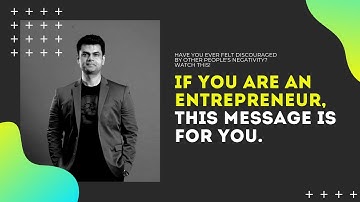If You Are An Entrepreneur, This Message Is For You.