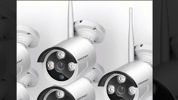 Smonet 4CH 960P(1280X960) HD Wireless Video Security