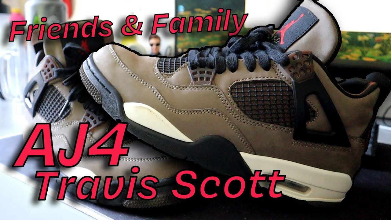 Air Jordan 4 Retro Travis Scott Friends & Family “Olive”
