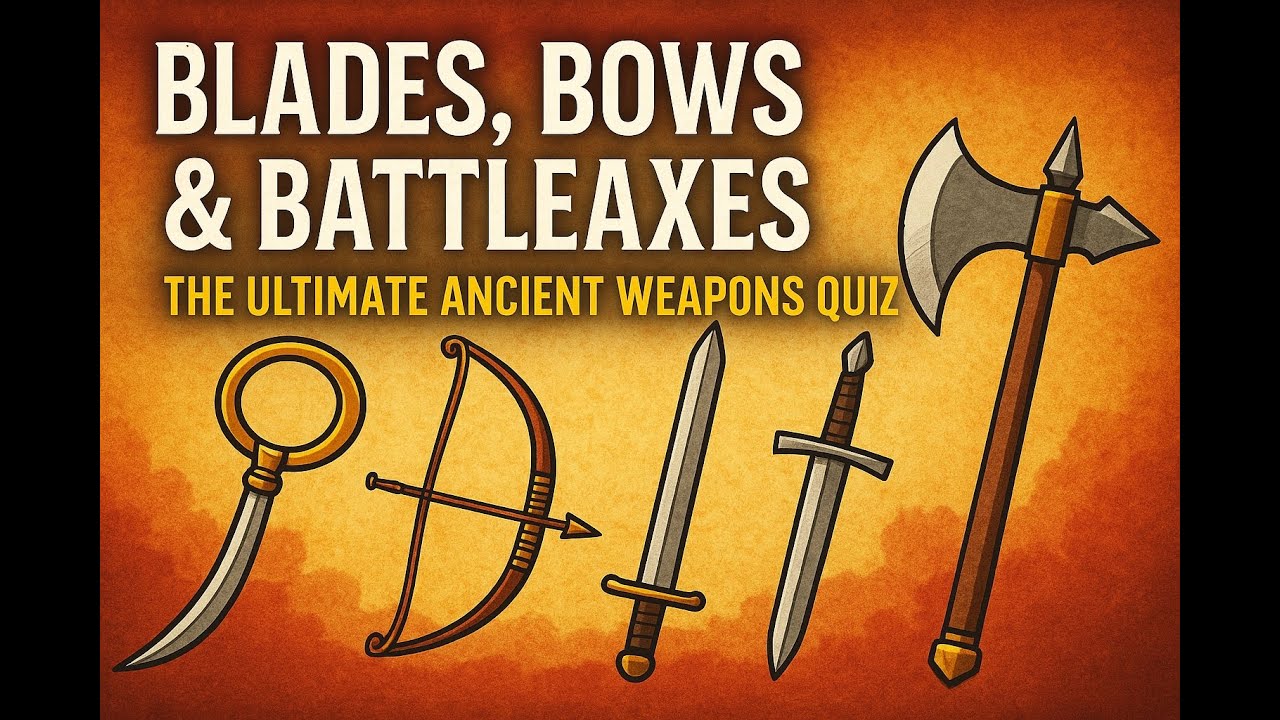 Blades, Bows & Battleaxes: The Ultimate Ancient Weapons Quiz