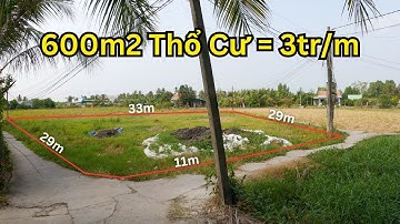 Bán Đất Thổ Cư 3 Mặt Tiền Xe Ô Tô Ngay Cầu Long Khê