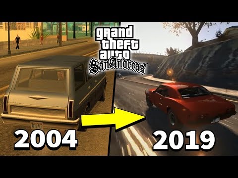 GTA SAN ANDREAS'I 15 YILDIR HİÇ BÖYLE GÖRMEDİNİZ! - (İnanılmaz Grafikler)