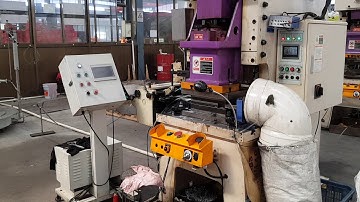 Column random packing manufacture processing video