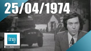 24h sur La Une 25 avril 1974  Coup d'état au Portugal | Archive INA