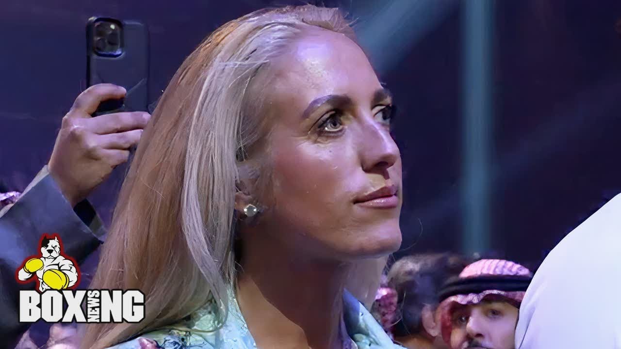 Paris Fury's Live Reaction to Oleksandr Usyk Beating Tyson Fury - Boxing News