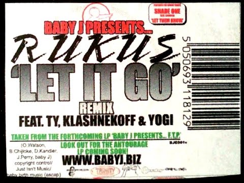 Rukus — BABY J & RUKUS - LET IT GO REMIX EP (4 Clips)