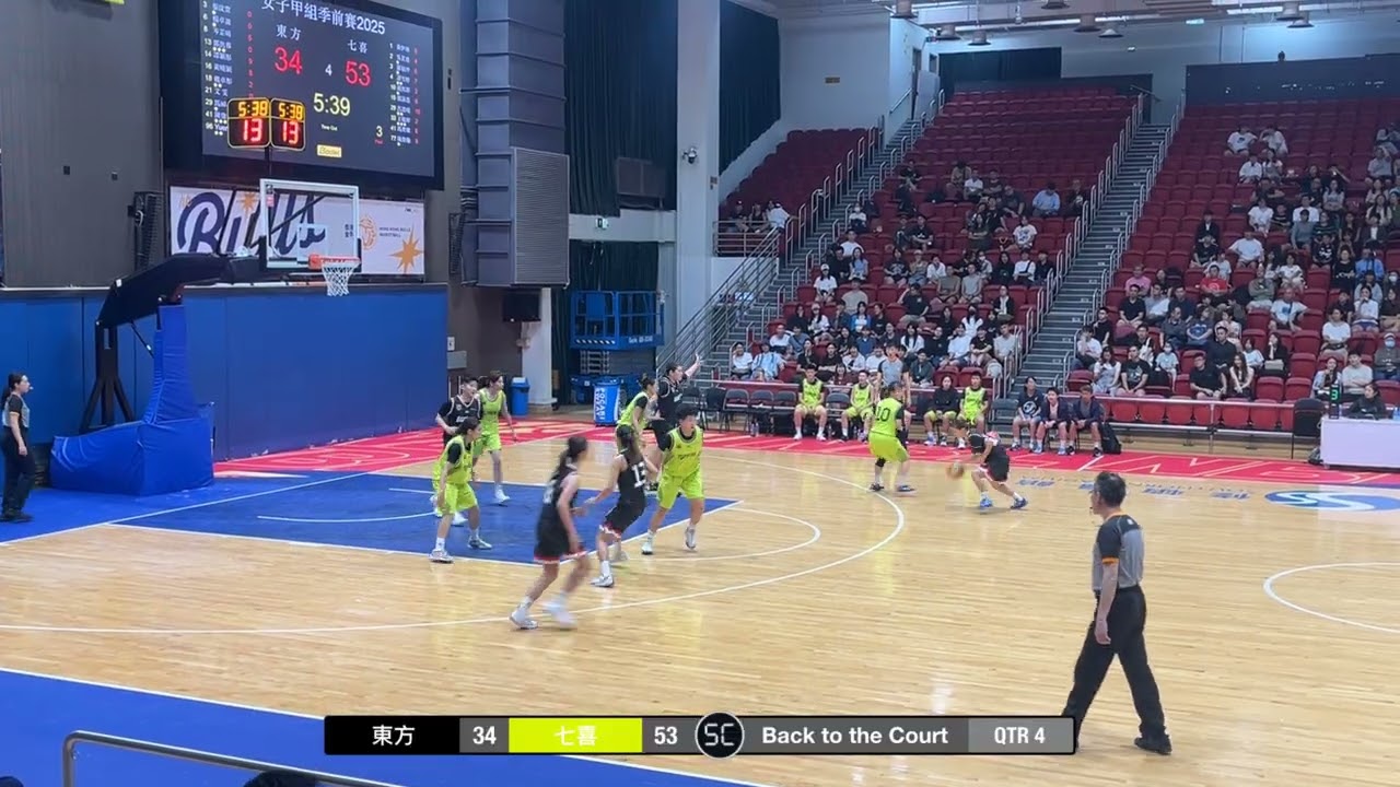 季軍戰 2025女甲季前賽 - 東方 vs 七喜 Q4