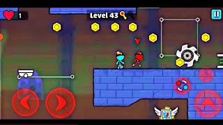 Rad And Blue strikeman lavel 42-45 android gamesplay upload 71 screenshot 5