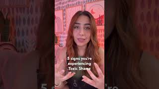 5 signs you’re dealing with toxic shame part 2 #mentalhealth #shame #trauma