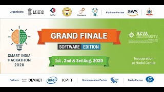Smart India Hackathon 2020 at REVA University inauguration