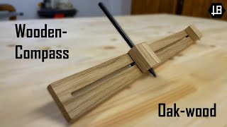 How to make a wooden-compass. (Tutorial)