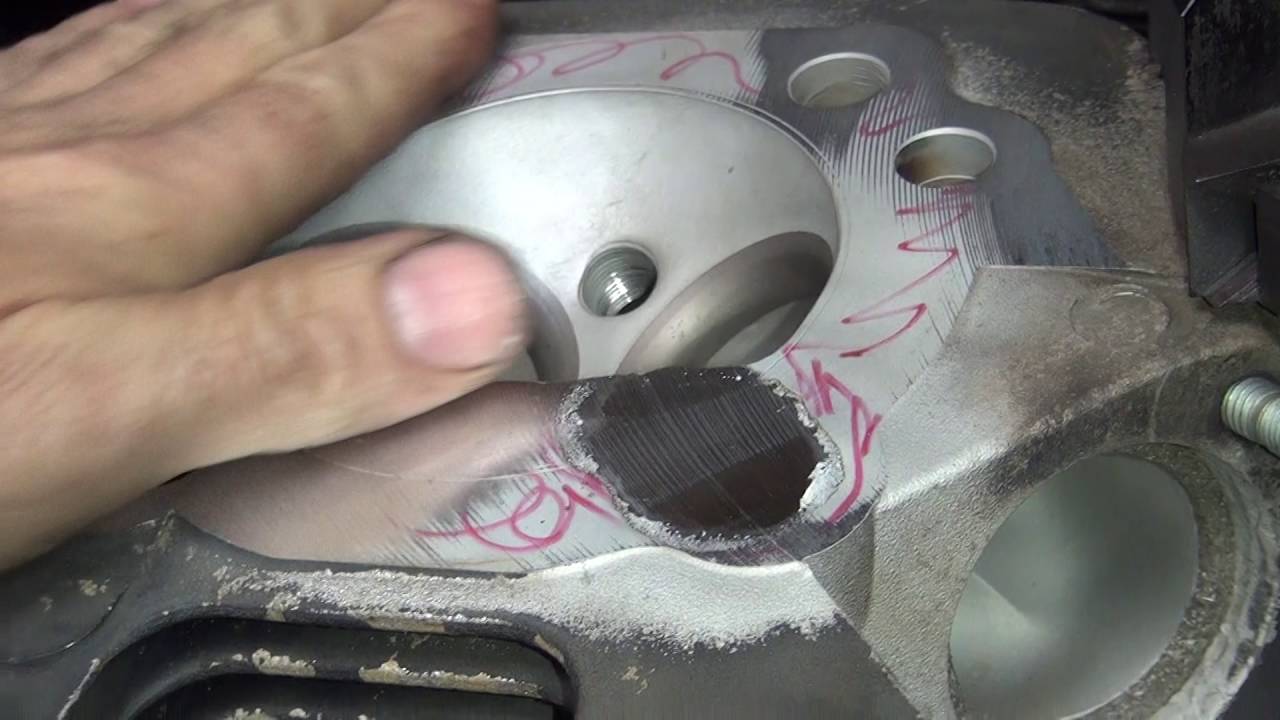 20160525223438 1 head gasket welding evo harley YouTube