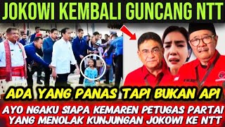 JOKOWI KEMBALI GUNCANG NTT 🔥 PETUGAS PARTAI BAKAL NANGIS DARAH‼️ INI DIA SOSOK YG TOLAK JKW KE NTT?🤪