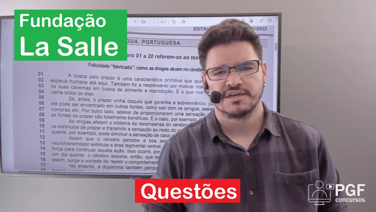 Português para La Salle: Resolução de questões