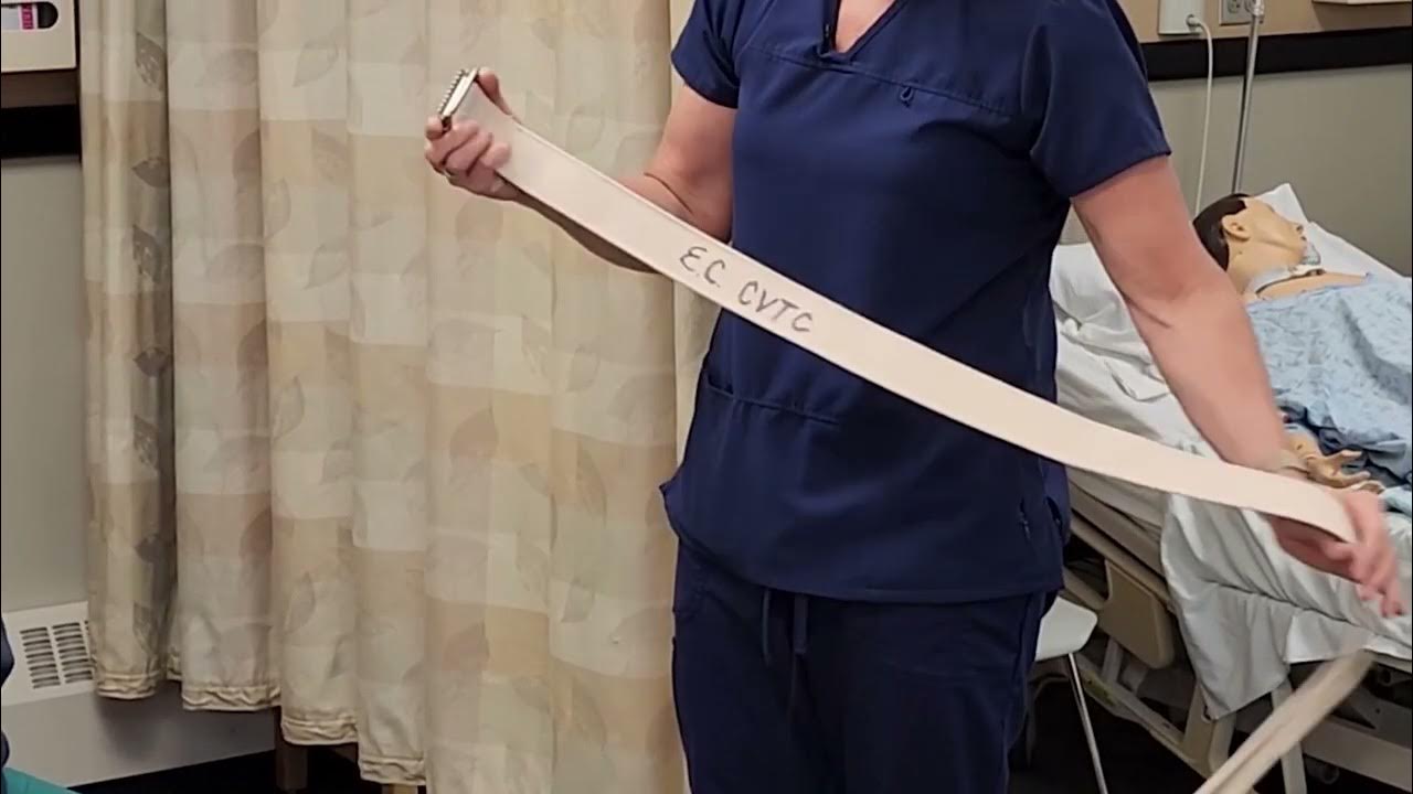 Transfer From Bed to Chair with a Gait Belt YouTube