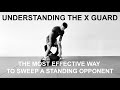 THE MOST EFFECTIVE WAY TO SWEEP A STANDING OPPONENT! UNDERSTANDING THE X GUARD #jiujitsu #nogi #bjj