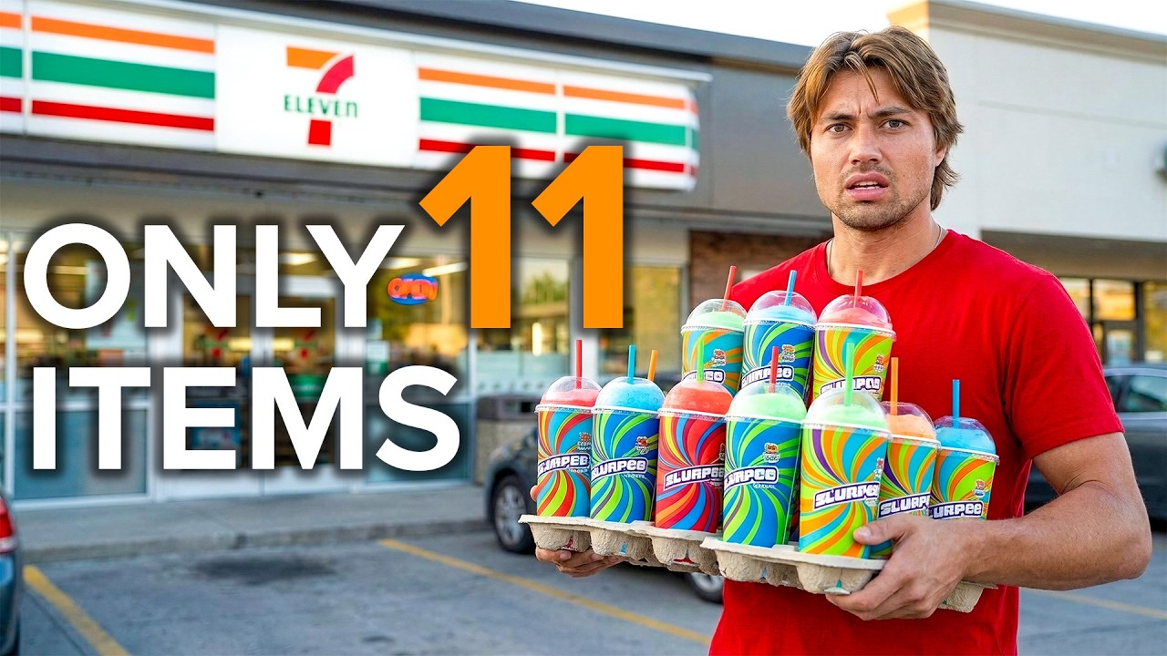Я питался только продуктами из 7-Eleven в течение 7 дней, но только по 11 блюд в день