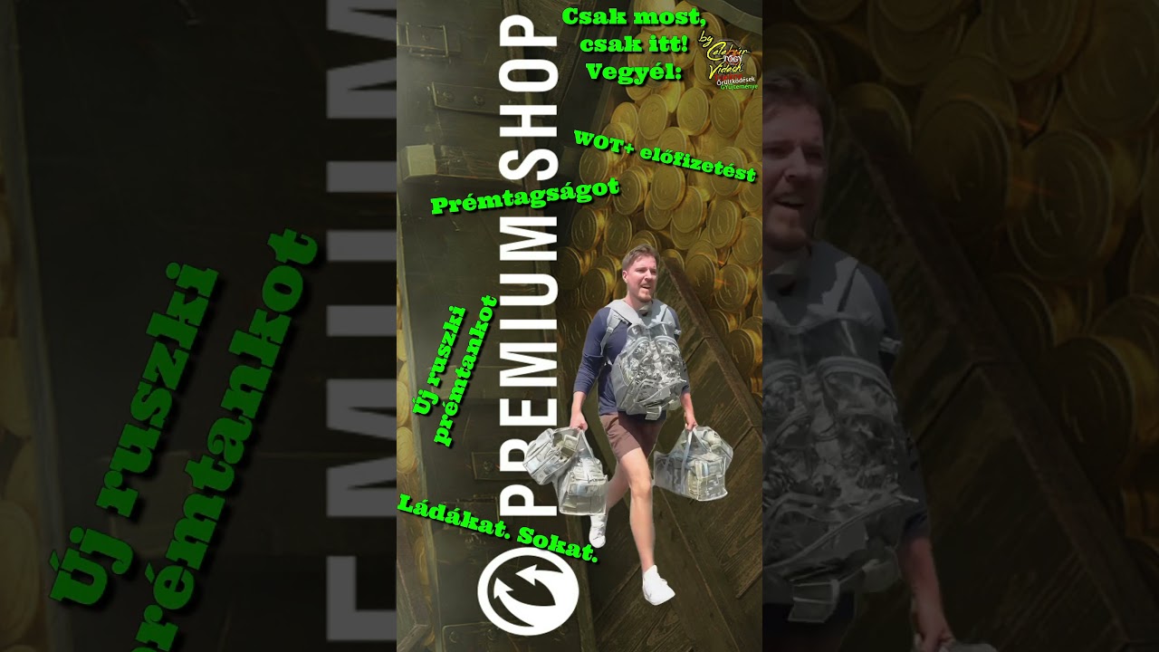 [14]TŐGY🐄rövidek (shorts): World Of Tanks💥WG legújabb futó projektje :) - made by Celebúr