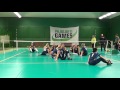2017 Pajulahti Games   NED v RUS1 2 #sittingvolleyball