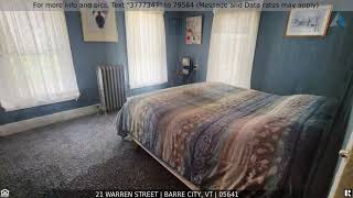 21 Warren Street video tour