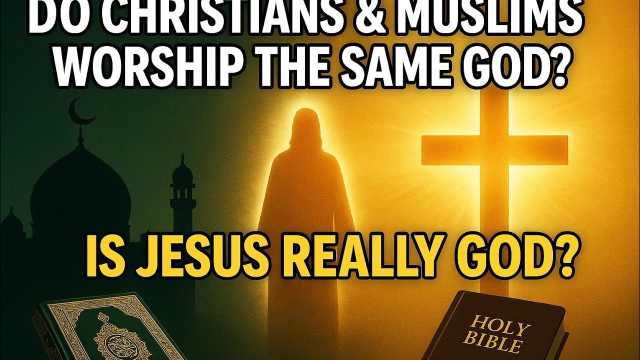 “Do Christians and Muslims Worship the Same God? | Bible & Quran Proofs About Jesus”