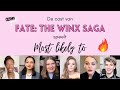 THE CAST OF FATE: THE WINX SAGA PLAYS 'MOST LIKELY TO'! | CosmoGIRL!