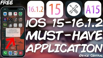 iOS 15 - 16.1.2 Must-Have FREE APPLICATION: DO THIS RIGHT NOW! Fix 3 App Limit! ALL Devices!