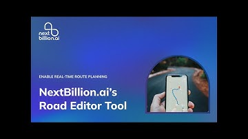 Road Editor App | NextBillion.ai | Route Optimization