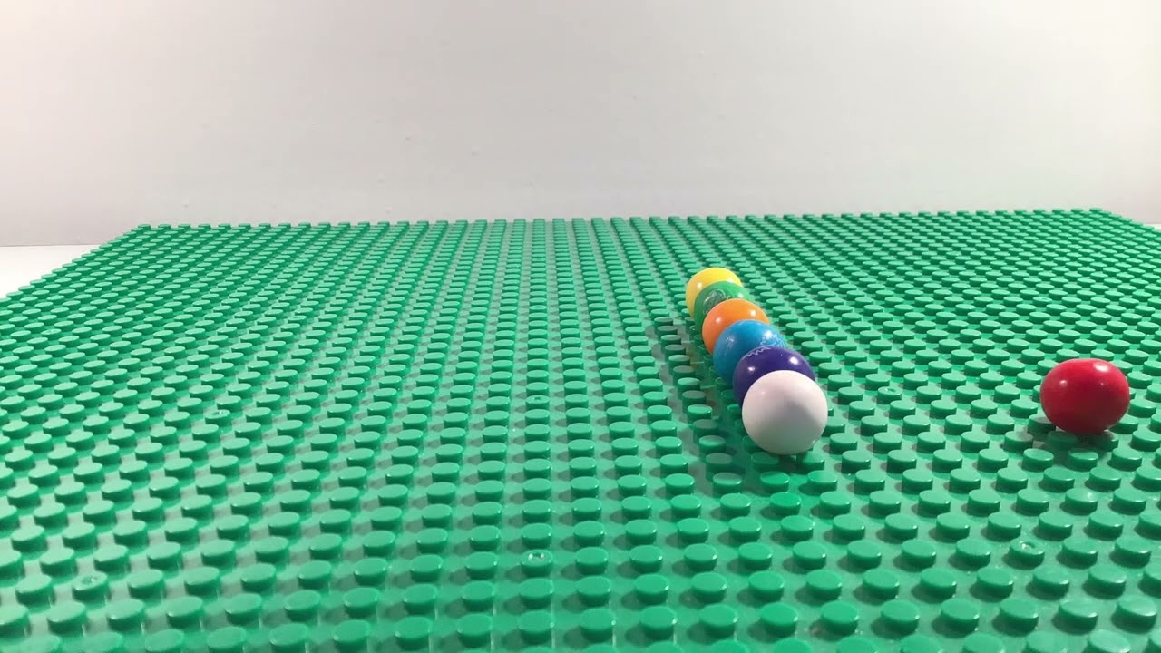 All friend gum balls except one