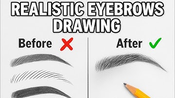 Easy Tips for Drawing Realistic Eyebrows | Step-by-Step Tutorial + Mistakes to Avoid