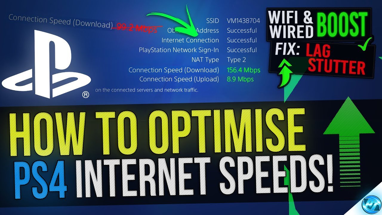 🔧 How to Boost PS4 Internet speed - Faster Lower Ping Fix LAG! -