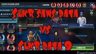 Slkr no data vs Slkr data 9