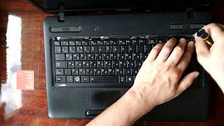 Video Toshiba Satellite C670. Разборка и чистка. (author: RemTehNet)