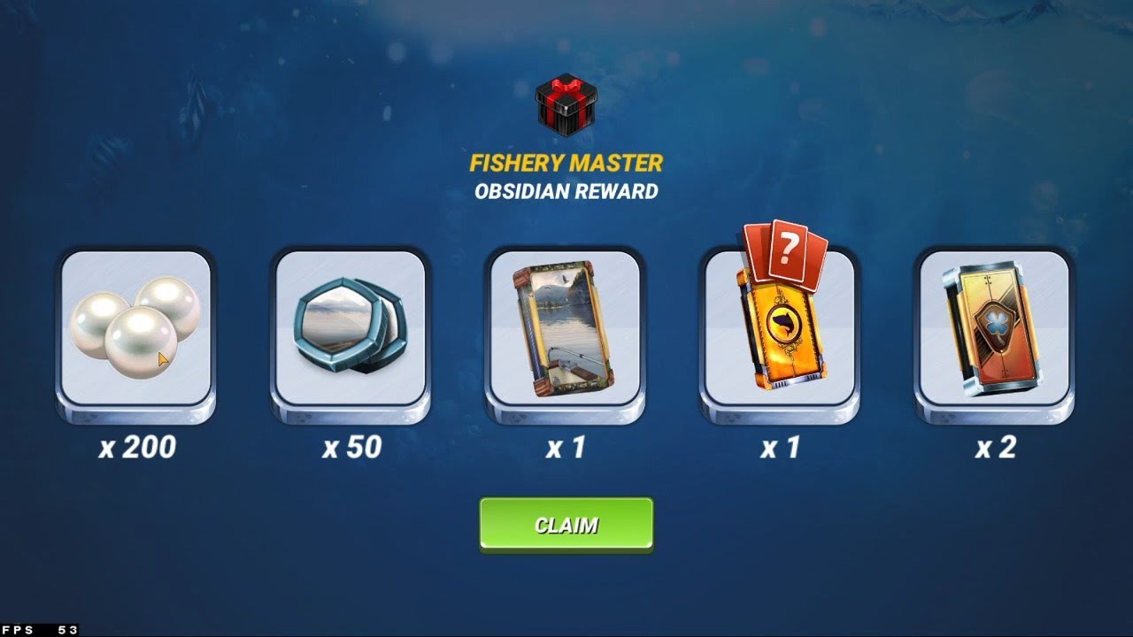 Fishing clash - Open Black final box (Giant packs lures) legendary