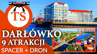 Darłówko 2022 - 9 Atrakcji - Polskie Morze + z drona