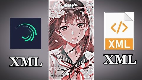 Anime Girl 😍| XML On The Description |@ArafuAhmedSiam | New Trending XML💫|