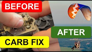 How to Clean and Reinstall a Paramotor Carburetor (Nirvana Rodeo Blue Line)