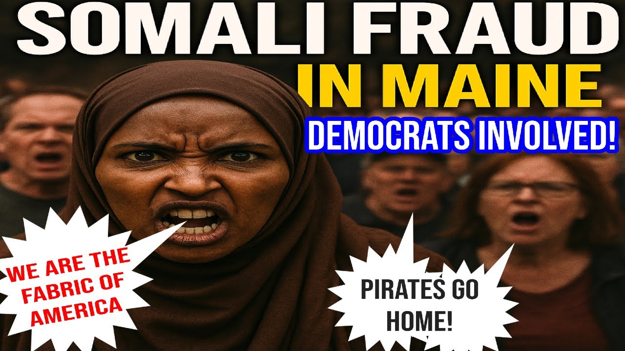 MAINE Somalian and Democrats Stealing Millions from taxpayers just like in Minnesota